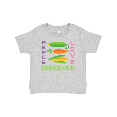 

Inktastic Gardener Peace Love Gardening Gift Baby Girl T-Shirt