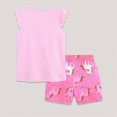 thumbnail image 5 of Toddler Girl Summer Short Outfit Sets Cotton Sleeveless Tops Tees Shorts Little Girls Clothing Sets Kaprioy Baby Girl Clothes, 5 of 7