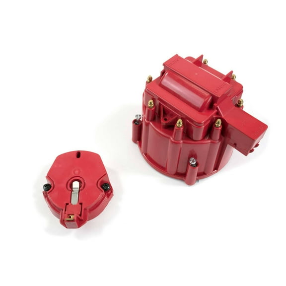 8-Cylinder HEI Cap  Rotor Kit - Red