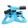 thumbnail image 3 of Spring Saving! SHENGXINY 360° Automatic Rotating 3-Holes Type Sprinkler Automatic Sprinkler Agricultural Irrigation Watering Garden Automatic Rotary Sprinkler Small Sprinkler Irrigation Tool Blue, 3 of 3