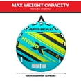 thumbnail image 5 of Airhead Hydro-X 4 Person Towable Tube, 690 lbs Max Weight, 5 of 9