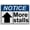 Warning Sign 5, variant on Industrial ANSI Horizontal Directional Sign - 8"x12" Weatherproof, UV Resistant for Indoor/Outdoor Workplace (More stalls [up arrow])