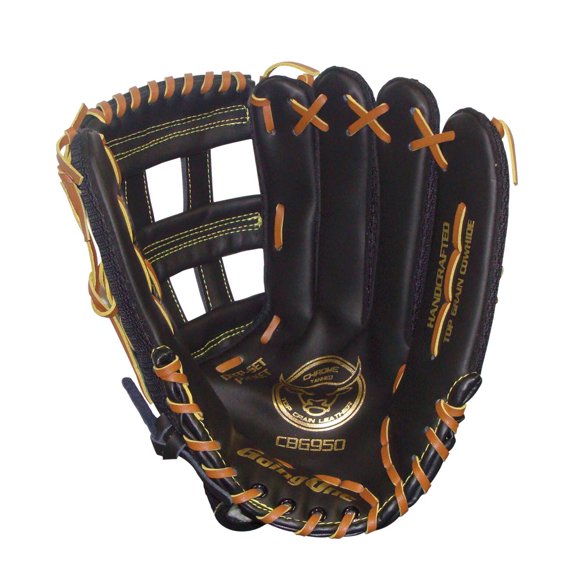 Going One Baseball Softball Glove - Infield and Outfield Mitt for Adults, Youth and Kids, Left and Right Hand Throw