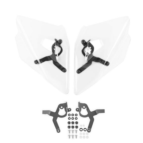 Winds Resistance Reducer Winglets Windshield Deflectors for R1200GS 2013-2019 Long Rides, Double LED Headlight Models