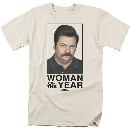 PARKS&REC/WOMAN OF THE YEAR - S/S ADULT 18/1 - CREAM -