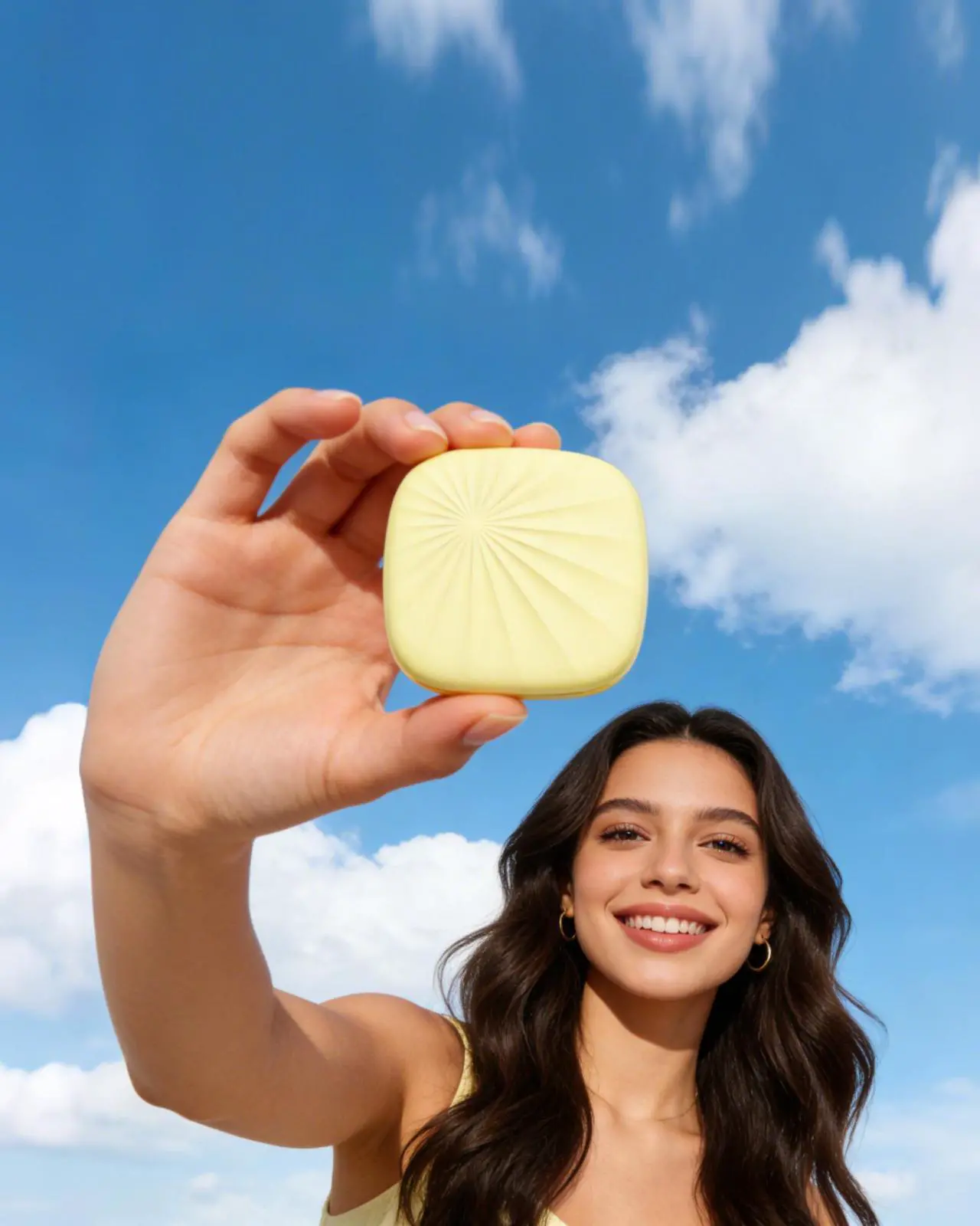Nusyn 1TB NSP30 Portable SSD, High-Speed - Up to 1050MB/s, USB 3.2 Gen2, USB-C, External Solid State Drive, Plug & Play, Compatible with Windows/macOS/Linux/Android/iOS - Yellow
