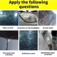 thumbnail image 2 of Windshield Glass Scratch Remover 120ml Window Repair with Sponge Auto Polishing Liquid for Detailing Automotive Garage Household Daily Commuting Travel Vehicle RV Truck SUV, 2 of 7