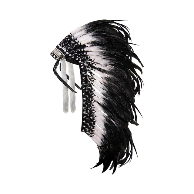 Tocado americano, accesorio para cabeza para juegos de rol de Halloween para adultos