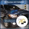 thumbnail image 2 of Arnés de cableado de faros Unique Bargains No. A2115450328 para Mercedes-Benz Clase C W203 2002-2007 Luz trasera Cable de arnés 15 cm 2 conjuntos, 2 of 7