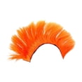 thumbnail image 3 of Peluca de casco de motocicleta, decoración de cabello , práctica peluca de cresta de , cosplay para celebración navideña, boda, fiesta Naranja, 3 of 8