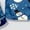 Blue, variant on Family Christmas Pajamas Matching Sets Silk Pjs Long Sleeve Button down Holiday Casual Family Matching Outfits Mens Matching Christmas Pajamas