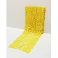 thumbnail image 2 of Jutemill Brand - 6" X 5 Yards Stretch Lace Fabric Ribbon | Yellow | Perfect for DIY Decoration and Craft, 2 of 7