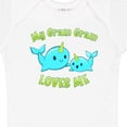 thumbnail image 4 of Inktastic My Gram Gram Loves Me- Cute Narwhal Boys or Girls Baby Bodysuit, 4 of 5