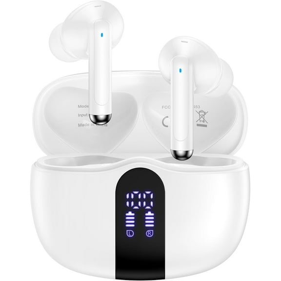 Earbuds,Wireless Ear buds for Google Pixel 10 Pro XL,10 Pro Fold,10 Pro,10,9a,9 Pro XL,9 Pro Fold,Pro,9 8 7 6,60H Bluetooth Headphones in Ear Earphones Noise Canceling IPX7 Waterproof Sports LED