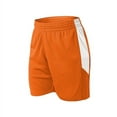 thumbnail image 7 of Alleson Athletic B05785754 Womens Single Ply Reversible Shorts, Royal & White - Medium, 7 of 7