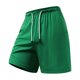 thumbnail image 4 of pstuiky Pantalones cortos casuales para hombre, Pantalones cortos de poliéster de color liso para hombre, pantalones deportivos casuales para playa y exteriores Pantalones cortos de golf, 4 of 7