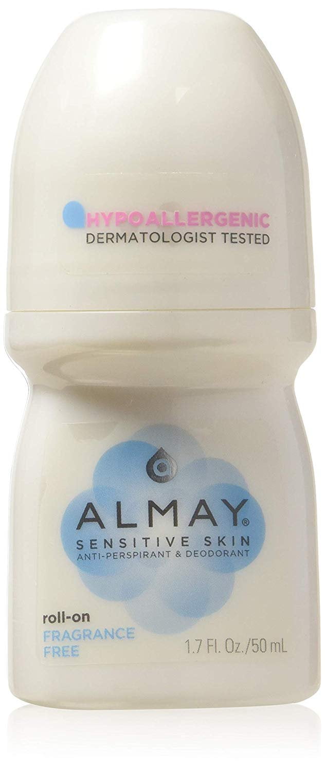 Almay AntiPerspirant & Deodorant, Sensitive Skin, RollOn, Fragrance