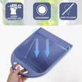 thumbnail image 3 of TABLZONE 1Set Handheld Dust Pan Plastic Purple For Garden Use, 3 of 6