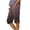 Wine, variant on Ruimatai Women's Summer Loose Straight Leg Pants with Pockets Side Slit Buttons Five Quarter Casual Floral Print Comfy Beach Trousers