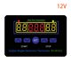 thumbnail image 1 of Controlador de termostato digital LED Termómetro regulador de temperatura inteligente Encender apagado 12v Eigraketly EL4891-01, 1 of 2