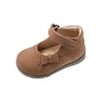 thumbnail image 1 of Chicco Zapato Glora de Ante con Moño Café, 1 of 3