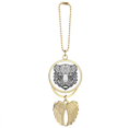 thumbnail image 1 of Strong Lion Animal Portrait Sketch Car Keychain Angel Wing Pendant, 1 of 4
