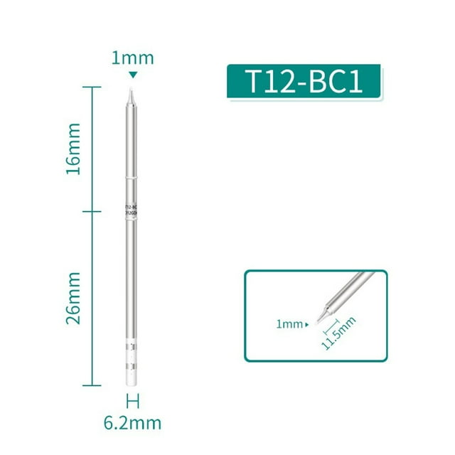 T12 Soldering Iron Tips Soldering Station Electric Soldering Iron K B2 Bc1 2 D16