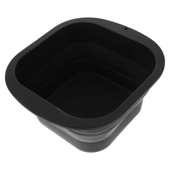 Reusable Silicone Ice Cube Maker for Storage Black Large Capacity Foldable Mold Box