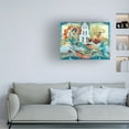 thumbnail image 2 of Canvas Wall Art - David Galchutt 'Aquatic Flapper' Wall Art for Living Room, Bedroom, or Office Décor by Trademark Fine Art - 19 x 14 Inches, 2 of 4
