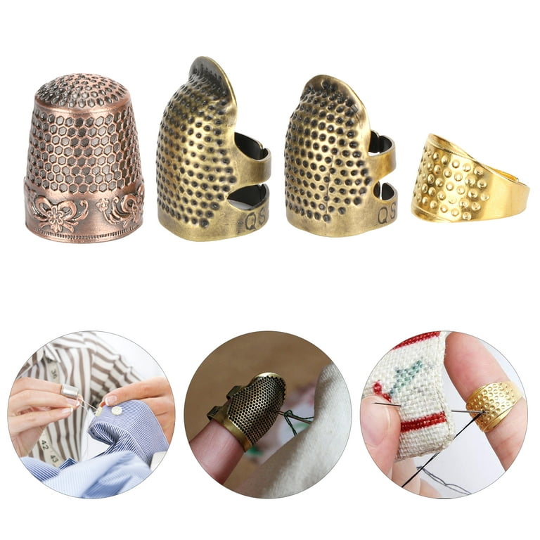 Sewing Thimble Finger Protector, Leather Thimble Sewing Thimble