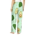 thumbnail image 3 of Xecao Avocado Women's Straight Lounge Pajama Pants: The Epitome of Relaxed Sleepwear, 3 of 9