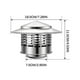 thumbnail image 2 of Cubierta de Ventilación de Chimenea de Acero Inoxidable a Prueba de Lluvia con Rejilla de 360°, Protección Contra Pájaros y Ratones a Prueba de Óxido, Cubierta de Chimenea para Conductos de Ventilaci, 2 of 2