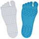 thumbnail image 1 of Plantilla de aislamiento térmico antideslizante, 2 pares de zapatos invisibles, playa antideslizante, adecuada para el verano como descalzo, sofá, alfombra de piso ZefeiWu 8390612518096, 1 of 1