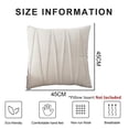 thumbnail image 2 of Juego de 2 piezas de funda de almohada decorativa y esponjosa para sofá, juego de almohada adecuado para cama, sala de estar, funda de almohada cuadrada de 18x18 pulgadas, 2 of 5