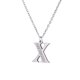 thumbnail image 1 of Características del collar de estilo europeo y estadounidense de la joyería de letras de moda prominente tridimensional collar de pareja universal para hombres y mujeres, 1 of 6
