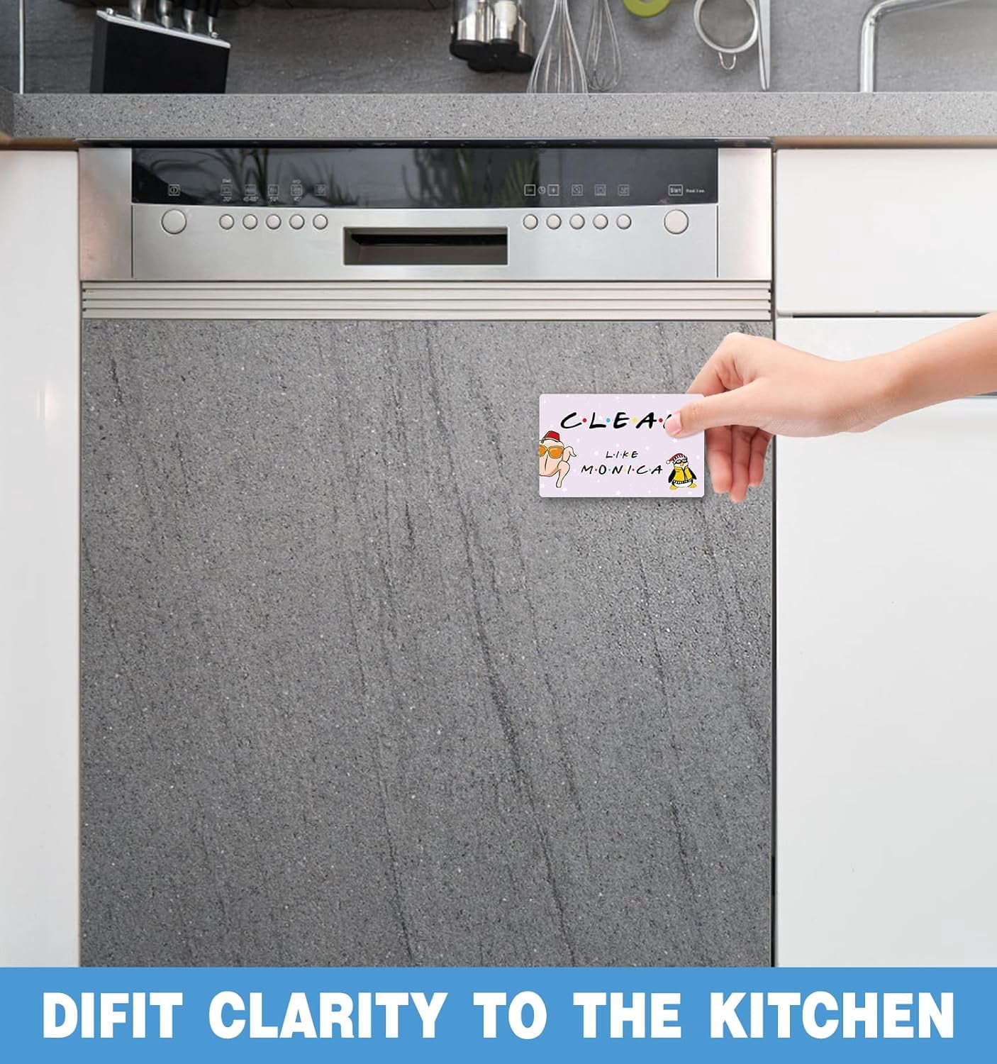 Funny Friends TV Show Dishwasher Magnet, Washing Machine Magnet Flip, Friends TV Show Merchandise Clean Dirty Sign for Dishwasher