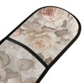 thumbnail image 4 of Yayeee Double Oven Mitt Kitchen Heat Resistant Baking 35" x7" Quilted Glove, Lace and Floral, 4 of 6