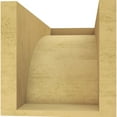 thumbnail image 4 of 7"W x 14"D x 7"H Wide Stockport Rough Cedar Woodgrain TimberThane Corbel, Primed Tan, 4 of 6