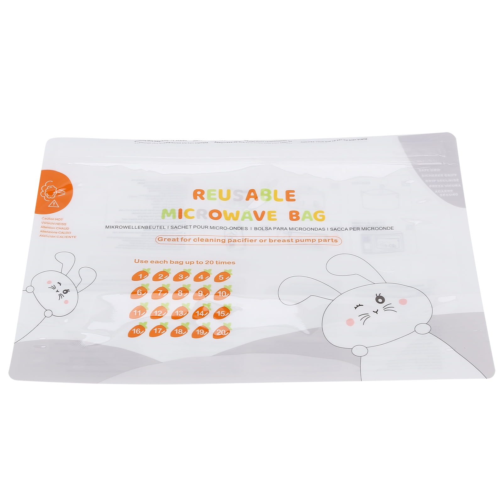 Microwave Steam Bags, Easy To Use Reusable Microwave Bags For Kitchen