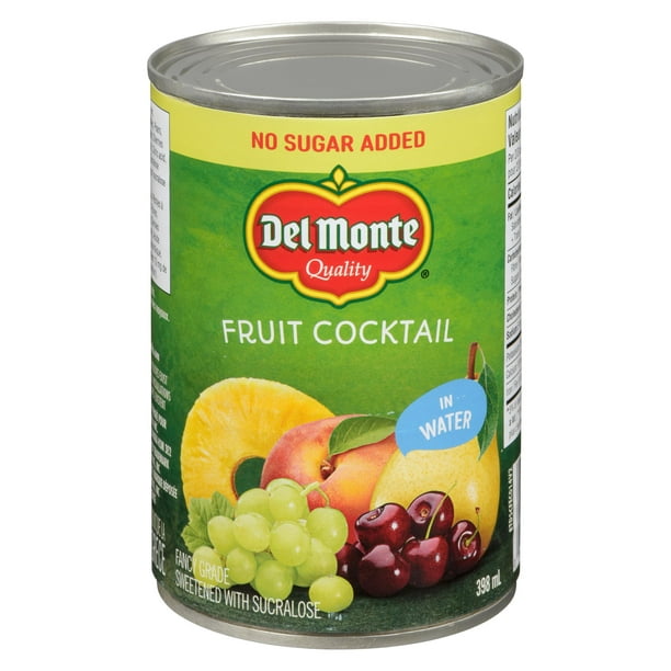 Cocktail de fruits dans de l'eau Del Monte 398 ml