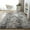 Gray, variant on Rectangular Rugs Super Soft Fluffy Floor Rug Shag Rug Shaggy Area Rug Floor Carpet for Living Room, Children Bedroom, Nursery Play Room, Home Decor