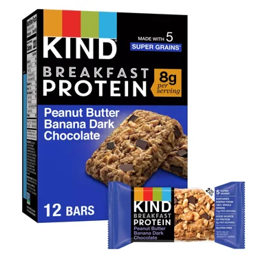 2x-Kind Breakfast Peanut Butter Banana Bars - 10.56oz