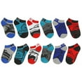thumbnail image 2 of Disney Cars 3 Toddler Little Boys' Kids Lightning McQueen Character Ankle No Show Socks 6 Pairs, 2 of 6
