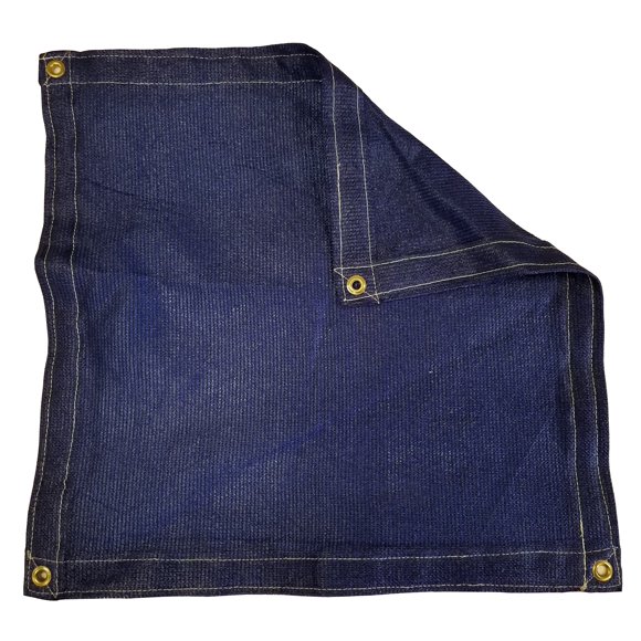 8 Ft. x 15 Ft. Blue Privacy Shade Mesh Tarp