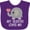 Purple, variant on Inktastic My Auntie Loves Me Niece Boys or Girls Baby Bib