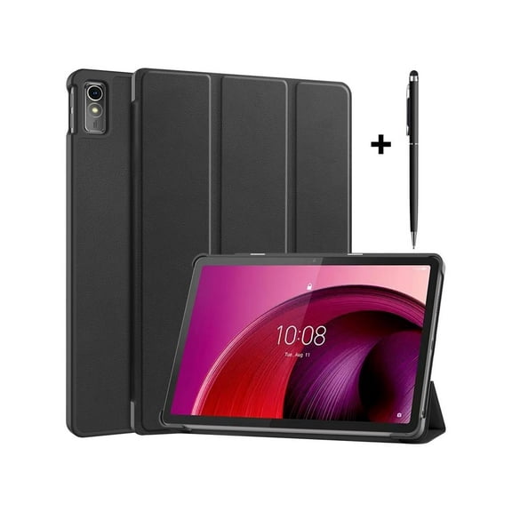 Case for Lenovo Tab M10 5G 10.6 Inch 2023 TB-360ZU TB-360XU, Tri fold Slim Lightweight Hard Shell Smart Protective Cover with Multi-Angle Stand, Universal Stylus Pen