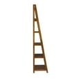 thumbnail image 4 of Linon Samantha Wood Five Shelf Bookcase in Brown, 4 of 12