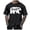 v#303Black1299, variant on Rggeeun Men'S T-Shirts Papa Letter Print Crew Neck Short Sleeve Loose Fit Lightweight Cotton Knit For Summer Daily Office Classic Tee,Black,L
