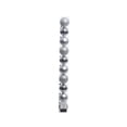 thumbnail image 1 of Kaemingk 9070362 Shatterproof Christmas Baubles Ornament Set, Silver, 1 of 1