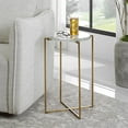 Estrel Small Accent Table in Gold main image 0
